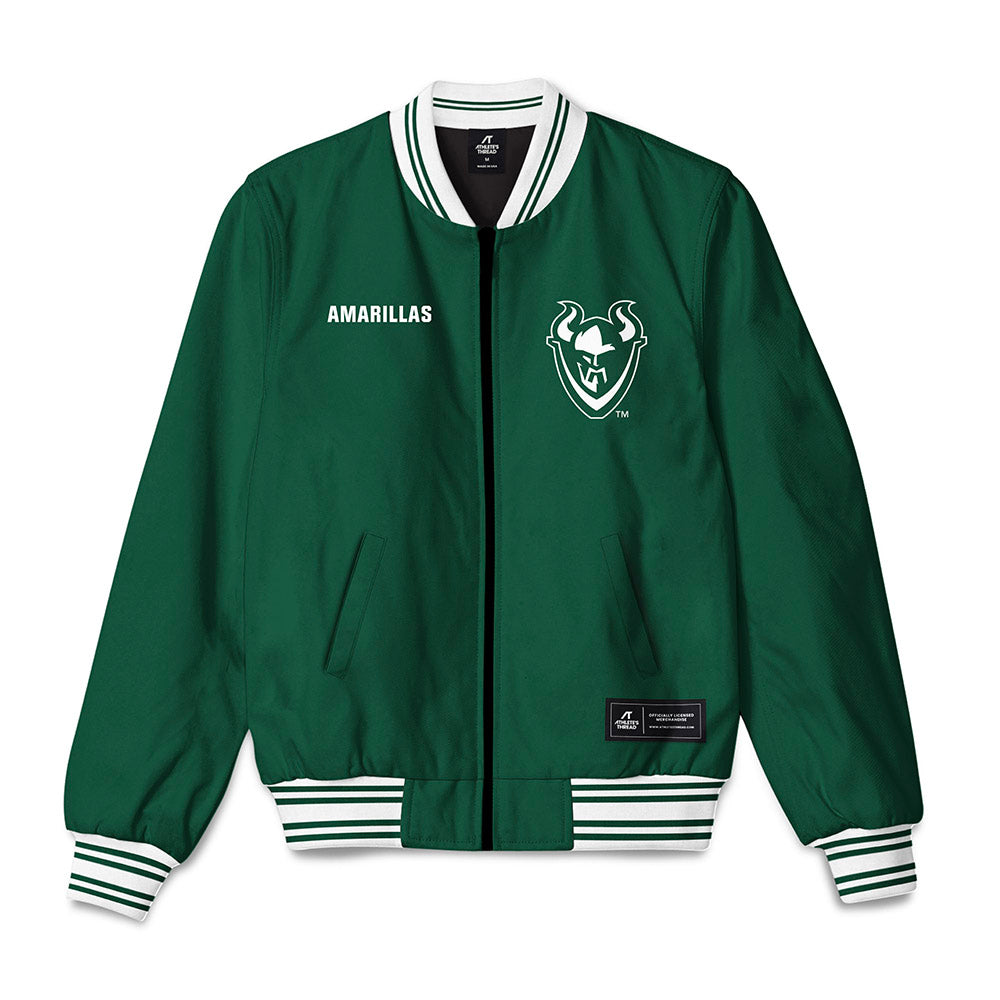 Portland State - NCAA Women's Track & Field : Riley Amarillas - Bomber Jacket-0