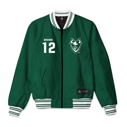 Portland State - NCAA Women's Basketball : Kyleigh Brown - Bomber Jacket-0