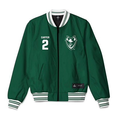 Portland State - NCAA Women's Basketball : Jamia Carter - Bomber Jacket-0