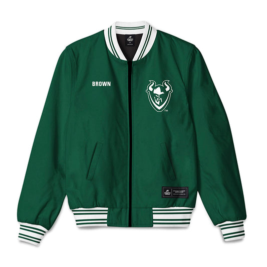 Portland State - NCAA Women's Track & Field : Ahmeah Brown - Bomber Jacket-0