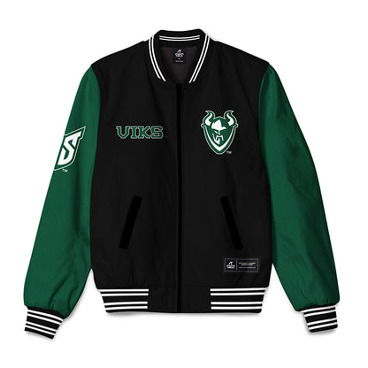 Portland State - NCAA Men's Cross Country : Mika Sarver Huber - Bomber Jacket