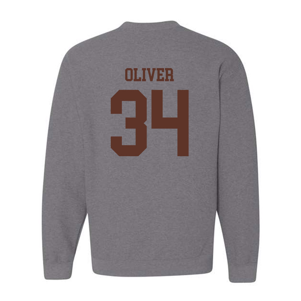 Quincy - NCAA Football : Josiah Oliver - Classic Shersey Crewneck Sweatshirt-1