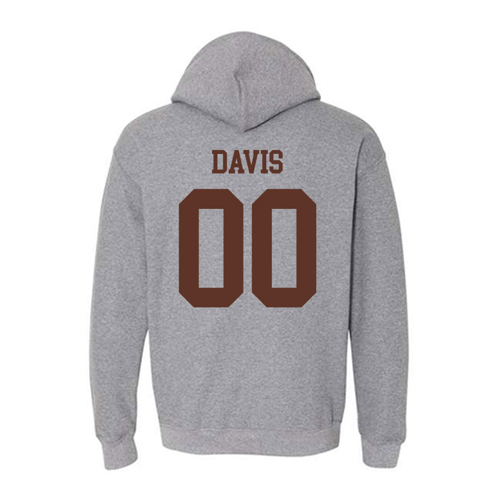 Quincy - NCAA Football : Prince Davis - Classic Shersey Hooded Sweatshirt-1