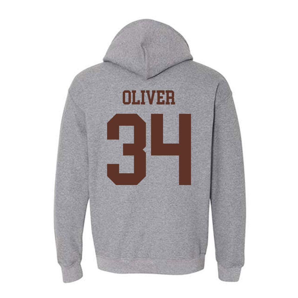 Quincy - NCAA Football : Josiah Oliver - Classic Shersey Hooded Sweatshirt-1
