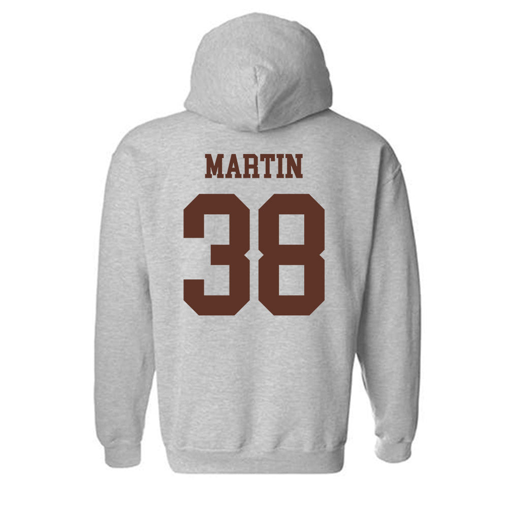 Quincy - NCAA Football : Chase Martin - Classic Shersey Hooded Sweatshirt-1