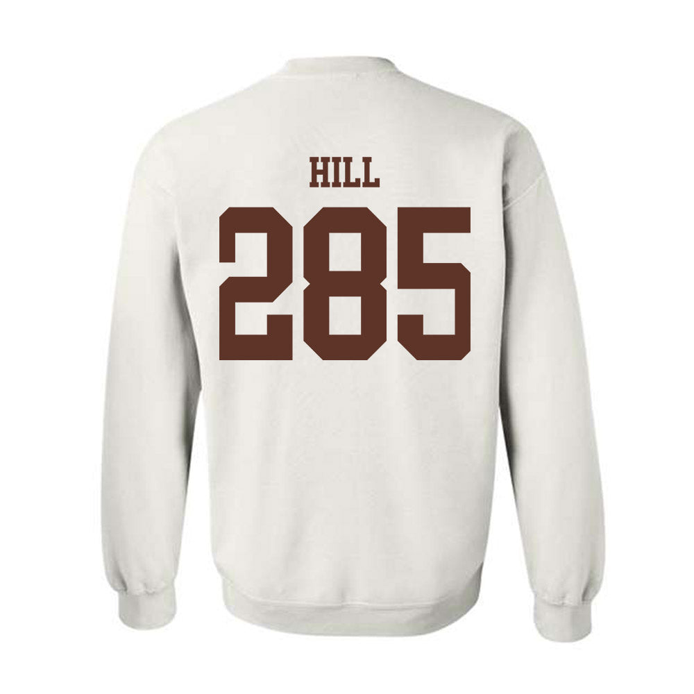 Quincy - NCAA Wrestling : Isaiah Hill - Classic Shersey Crewneck Sweatshirt-1
