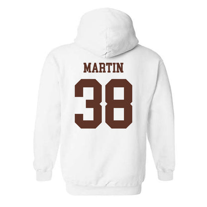 Quincy - NCAA Football : Chase Martin - Classic Shersey Hooded Sweatshirt-1