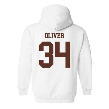 Quincy - NCAA Football : Josiah Oliver - Classic Shersey Hooded Sweatshirt-1