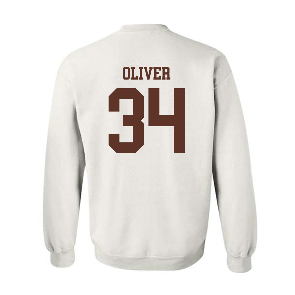 Quincy - NCAA Football : Josiah Oliver - Classic Shersey Crewneck Sweatshirt-1