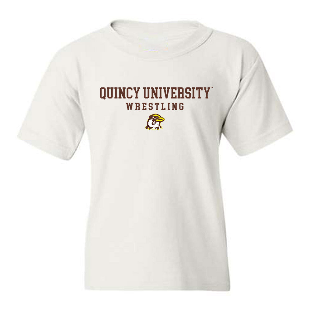 Quincy - NCAA Wrestling : Elanna Hickman - Classic Shersey Youth T-Shirt-0