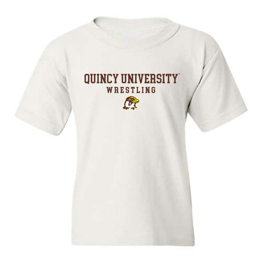 Quincy - NCAA Wrestling : Elanna Hickman - Classic Shersey Youth T-Shirt-0