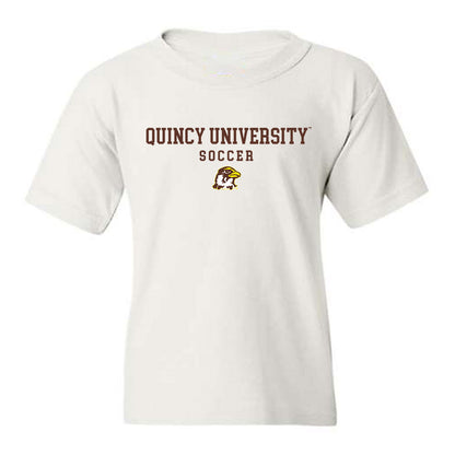 Quincy - NCAA Men's Soccer : Ben Schramm - Classic Shersey Youth T-Shirt-0