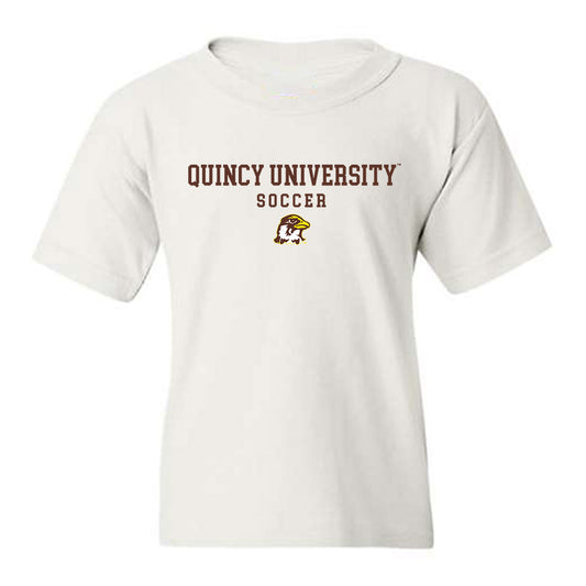 Quincy - NCAA Men's Soccer : Ben Schramm - Classic Shersey Youth T-Shirt-0