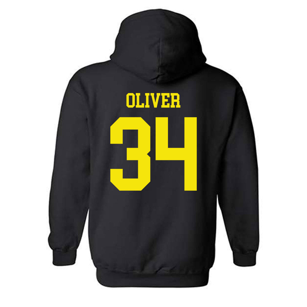 Quincy - NCAA Football : Josiah Oliver - Classic Shersey Hooded Sweatshirt-1