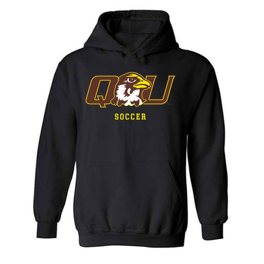 Quincy - NCAA Men's Soccer : Ben Schramm - Classic Shersey Hooded Sweatshirt-0