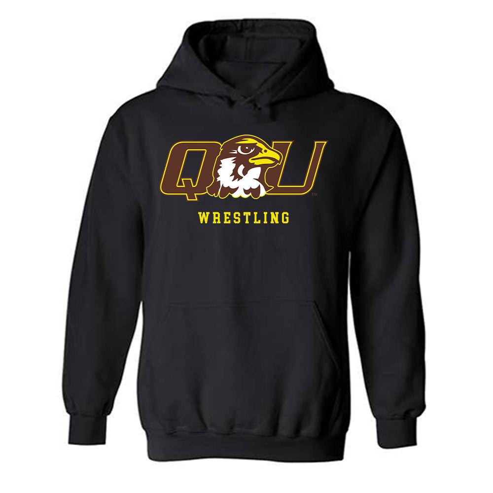 Quincy - NCAA Wrestling : Isaiah Hill - Classic Shersey Hooded Sweatshirt-0