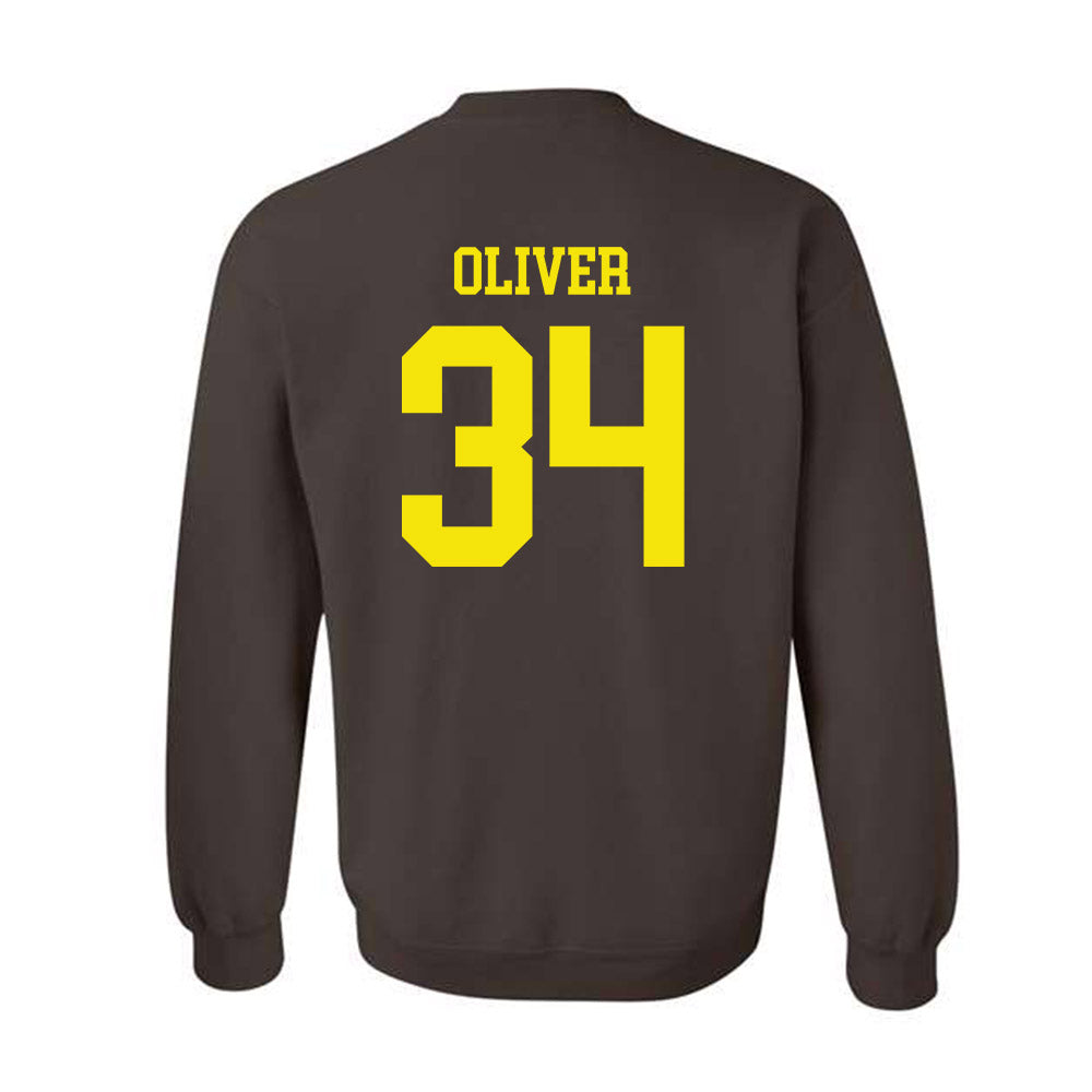 Quincy - NCAA Football : Josiah Oliver - Classic Shersey Crewneck Sweatshirt-1