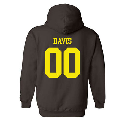 Quincy - NCAA Football : Prince Davis - Classic Shersey Hooded Sweatshirt-1