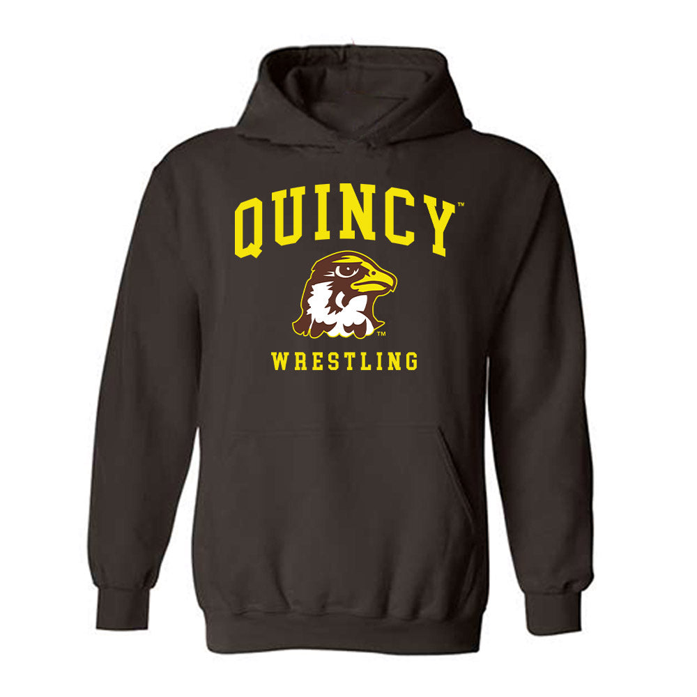 Quincy - NCAA Wrestling : Elanna Hickman - Classic Shersey Hooded Sweatshirt-0