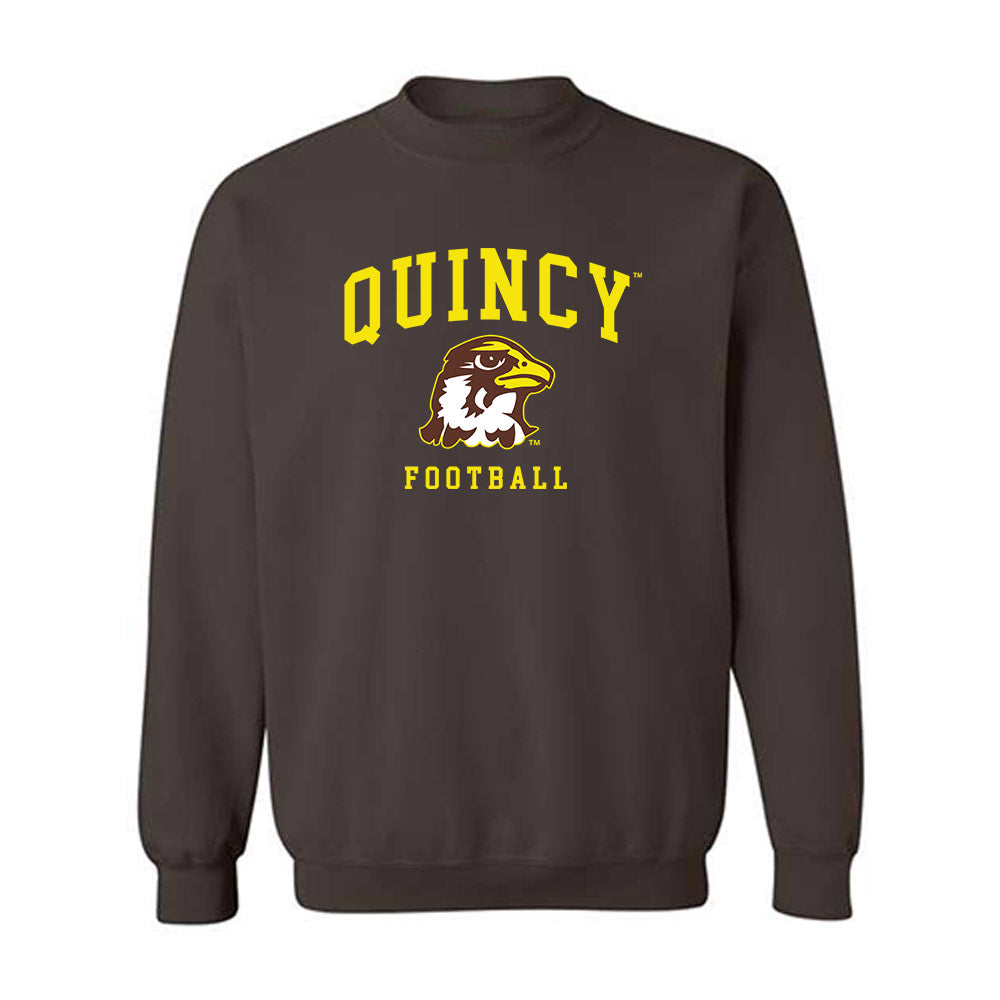 Quincy - NCAA Football : Zach Mally - Classic Shersey Crewneck Sweatshirt-0