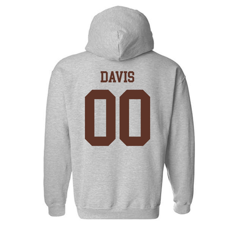Quincy - NCAA Football : Prince Davis - Classic Shersey Hooded Sweatshirt-1