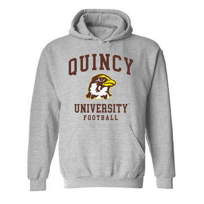 Quincy - NCAA Football : Prince Davis - Classic Shersey Hooded Sweatshirt-0