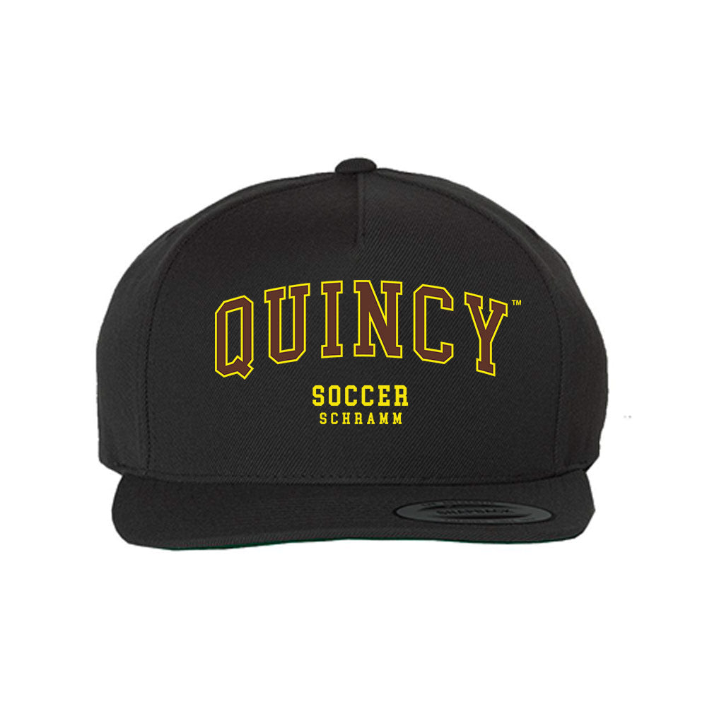 Quincy - NCAA Men's Soccer : Ben Schramm - Snapback Hat-0