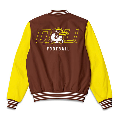 Quincy - NCAA Football : Zach Mally - Bomber Jacket-1