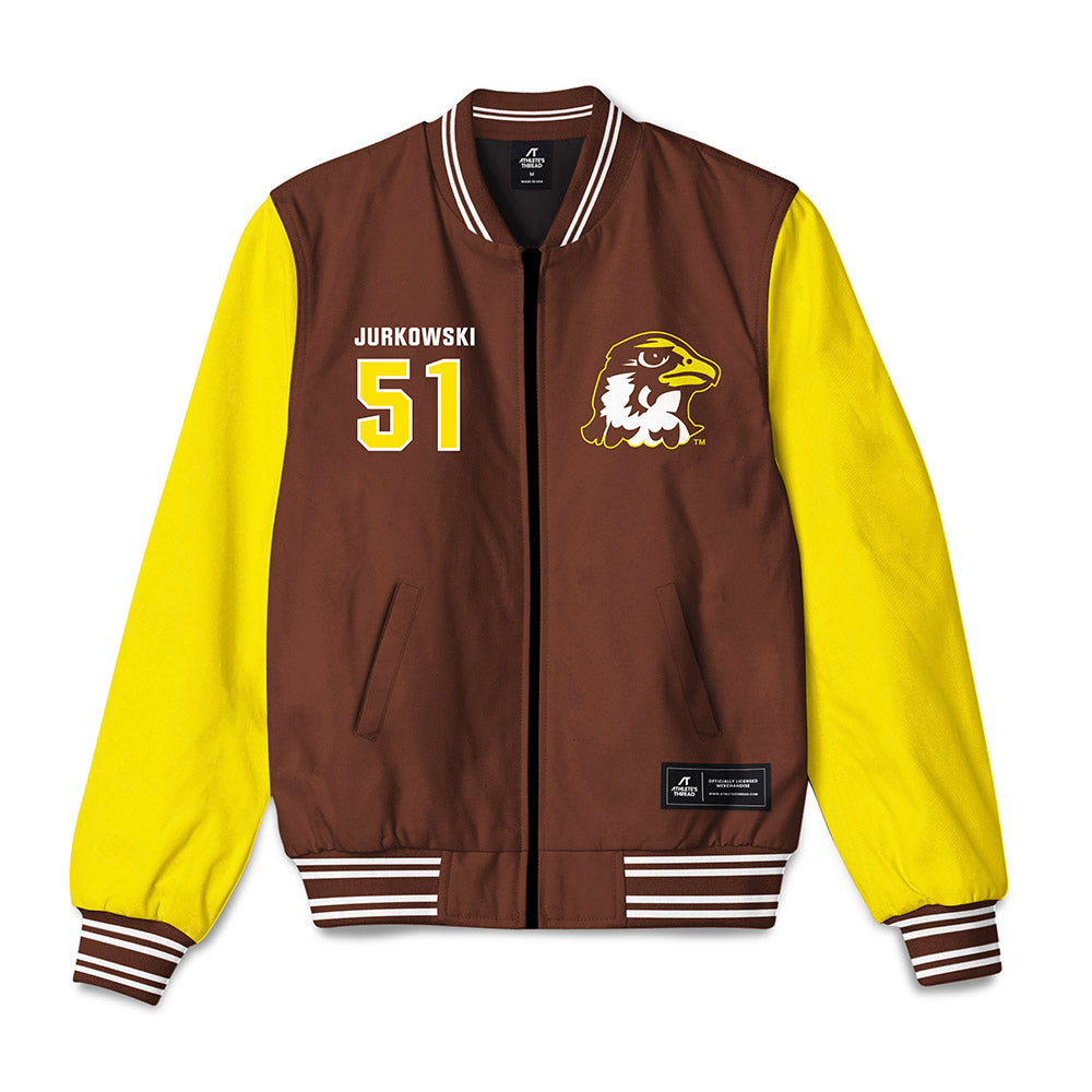 Quincy - NCAA Football : Jayden Jurkowski - Bomber Jacket-0