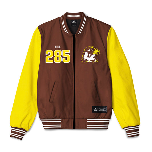 Quincy - NCAA Wrestling : Isaiah Hill - Bomber Jacket-0