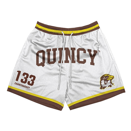 Quincy - NCAA Wrestling : Miller Chantharasy - Shorts-0