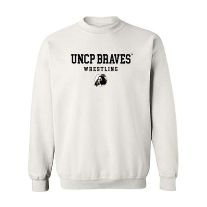 UNC Pembroke - NCAA Wrestling : Logan Hoffman - Classic Shersey Crewneck Sweatshirt-0