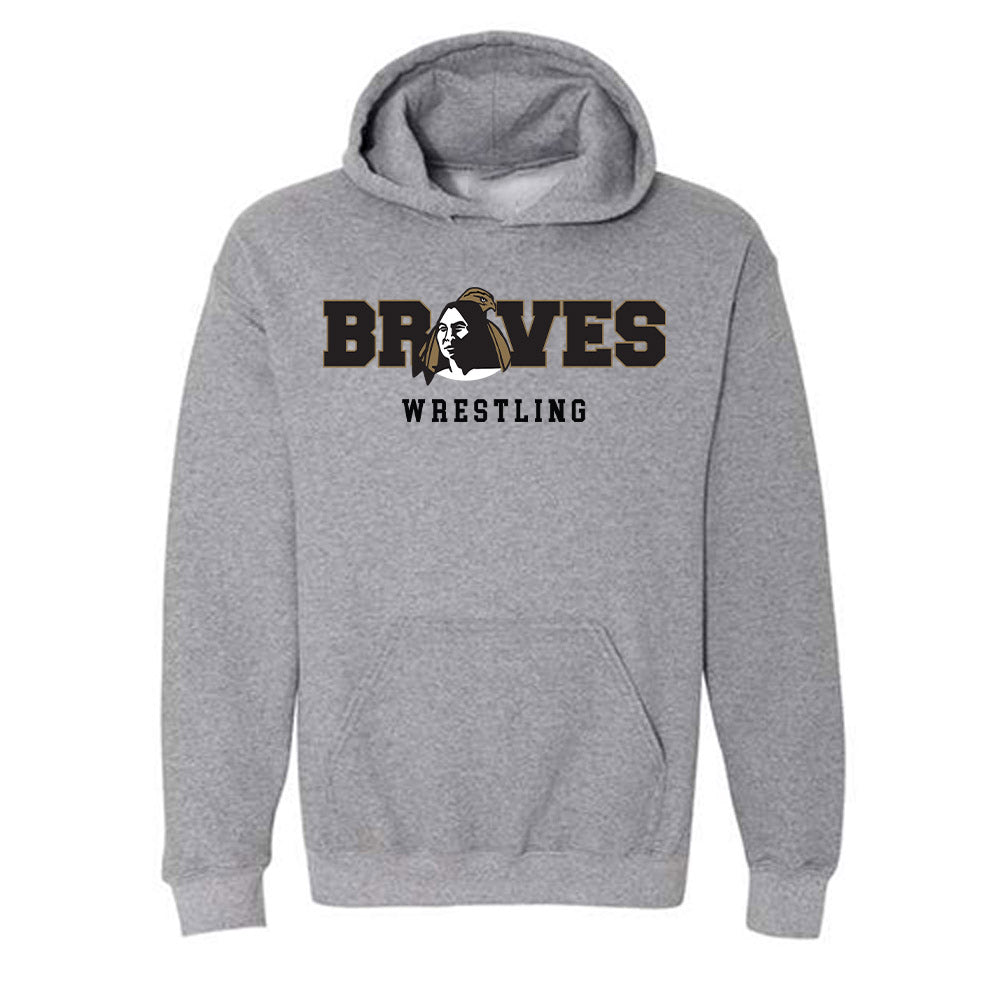UNC Pembroke - NCAA Wrestling : Logan Hoffman - Classic Shersey Hooded Sweatshirt-0