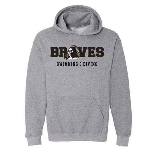 UNC Pembroke - NCAA Women's Swimming & Diving : Benedetta Pepe Pugliese - Classic Shersey Hooded Sweatshirt-0