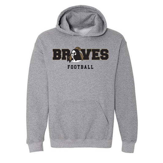 UNC Pembroke - NCAA Football : Miles Posey - Classic Shersey Hooded Sweatshirt-0