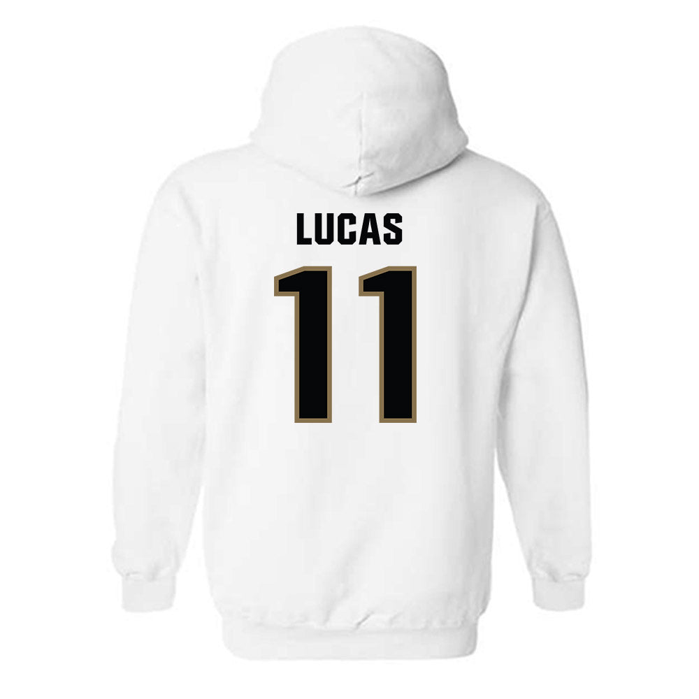 UNC Pembroke - NCAA Baseball : Landon Lucas - Classic Shersey Hooded Sweatshirt-1