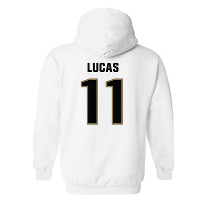 UNC Pembroke - NCAA Baseball : Landon Lucas - Classic Shersey Hooded Sweatshirt-1