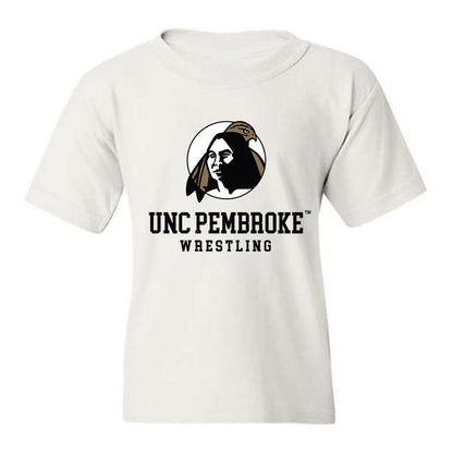 UNC Pembroke - NCAA Wrestling : Logan Hoffman - Classic Shersey Youth T-Shirt-0