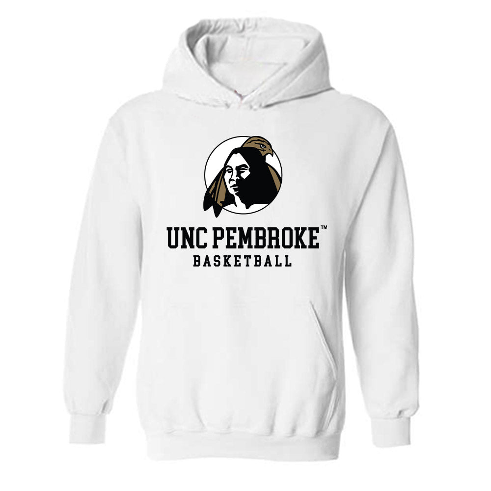 UNC Pembroke - NCAA Women's Basketball : Natalie Evington - Classic Shersey Hooded Sweatshirt-0