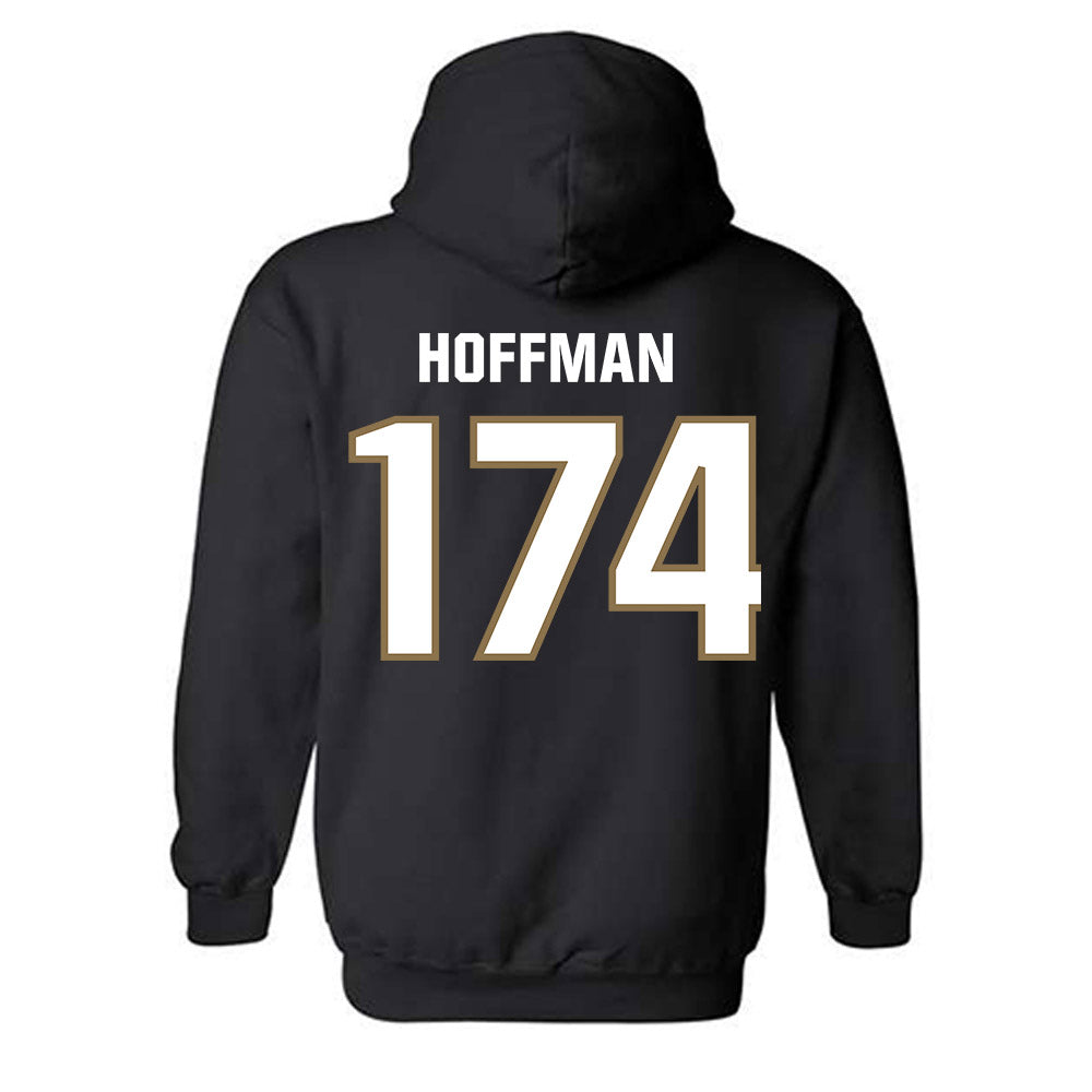 UNC Pembroke - NCAA Wrestling : Logan Hoffman - Classic Shersey Hooded Sweatshirt-1