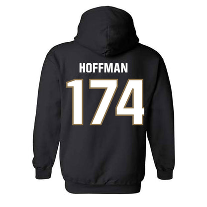 UNC Pembroke - NCAA Wrestling : Logan Hoffman - Classic Shersey Hooded Sweatshirt-1