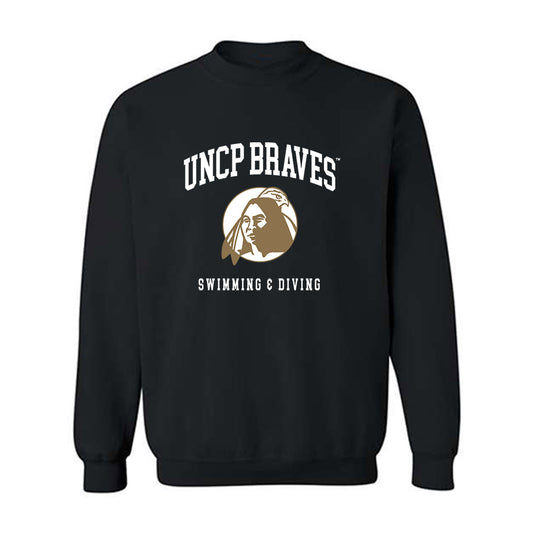 UNC Pembroke - NCAA Women's Swimming & Diving : Ella Humbert - Classic Shersey Crewneck Sweatshirt-0