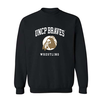 UNC Pembroke - NCAA Wrestling : Logan Hoffman - Classic Shersey Crewneck Sweatshirt-0