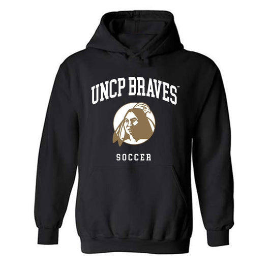 UNC Pembroke - NCAA Women's Soccer : Cora Taylor - Classic Shersey Hooded Sweatshirt-0