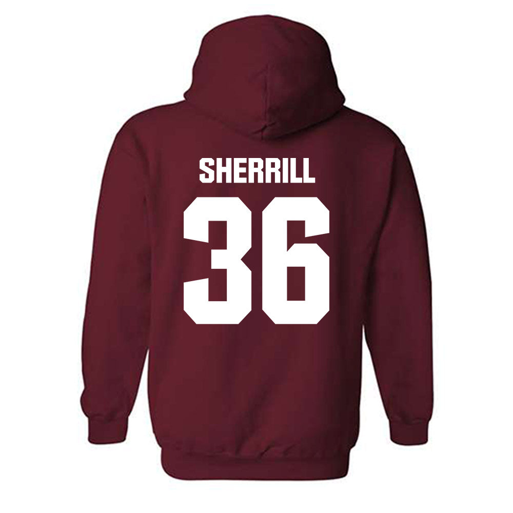 Alabama - Football Alumni : Jackie Sherrill - Classic Shersey Hooded Sweatshirt