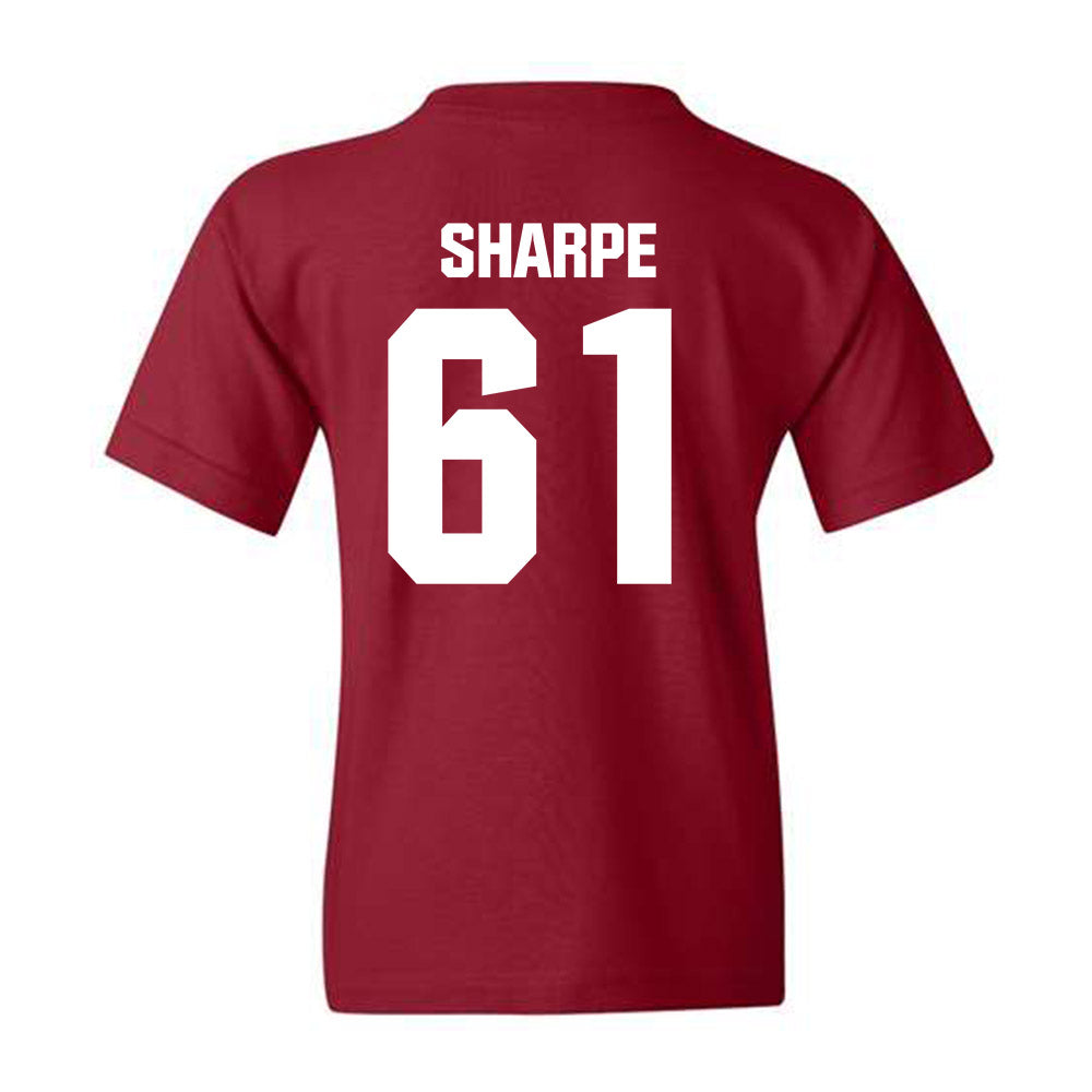 Alabama - Football Alumni : Jimmy Sharpe - Classic Shersey Youth T-Shirt