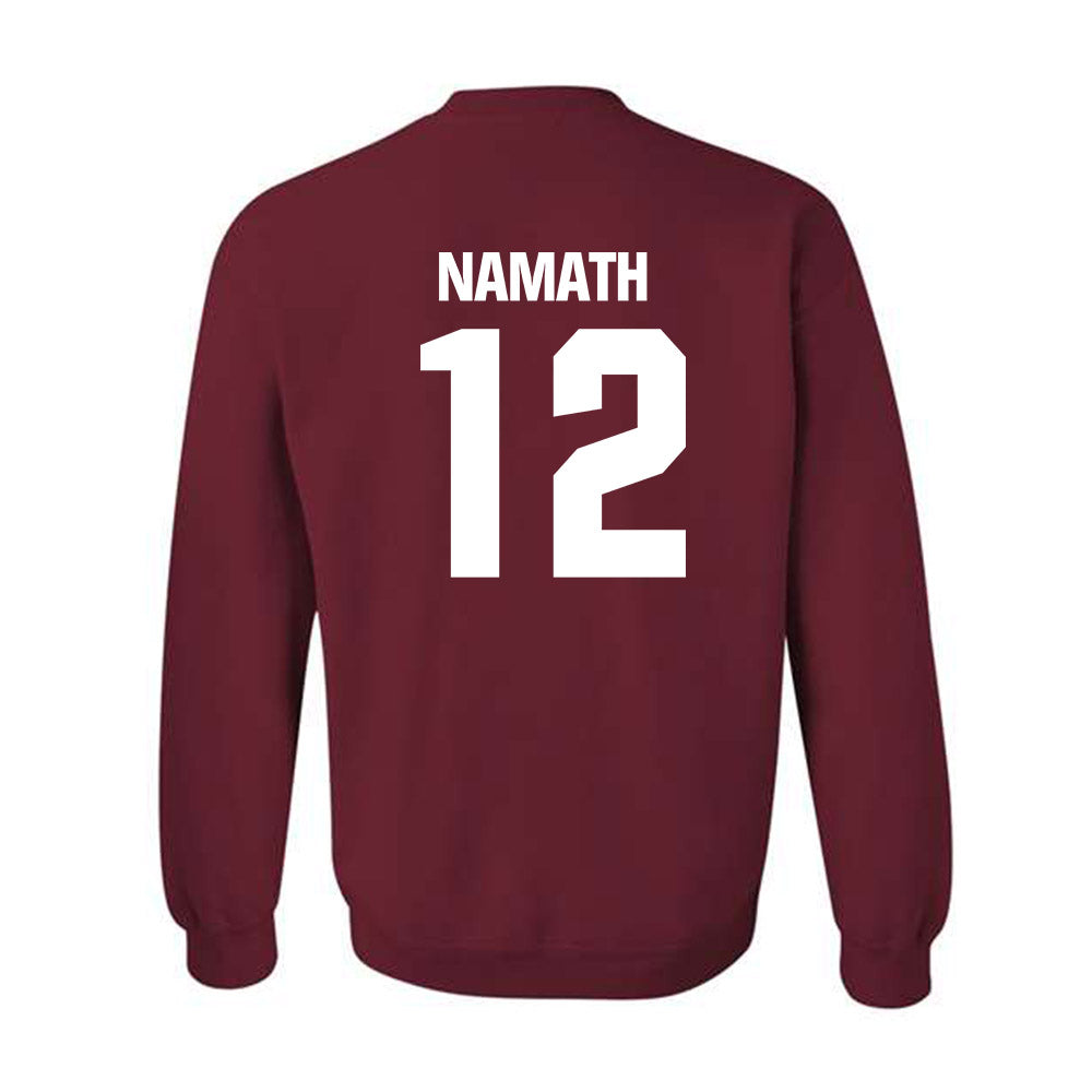 Alabama - Football Alumni : Joe Namath - Classic Shersey Crewneck Sweatshirt