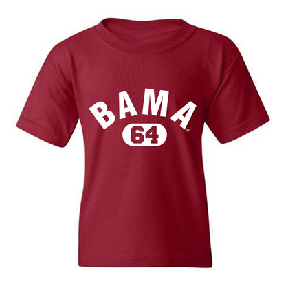 Alabama - Football Alumni : Jackie Sherrill - Classic Shersey Youth T-Shirt