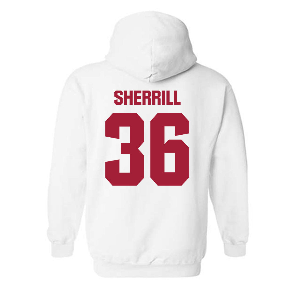 Alabama - Football Alumni : Jackie Sherrill - Classic Shersey Hooded Sweatshirt