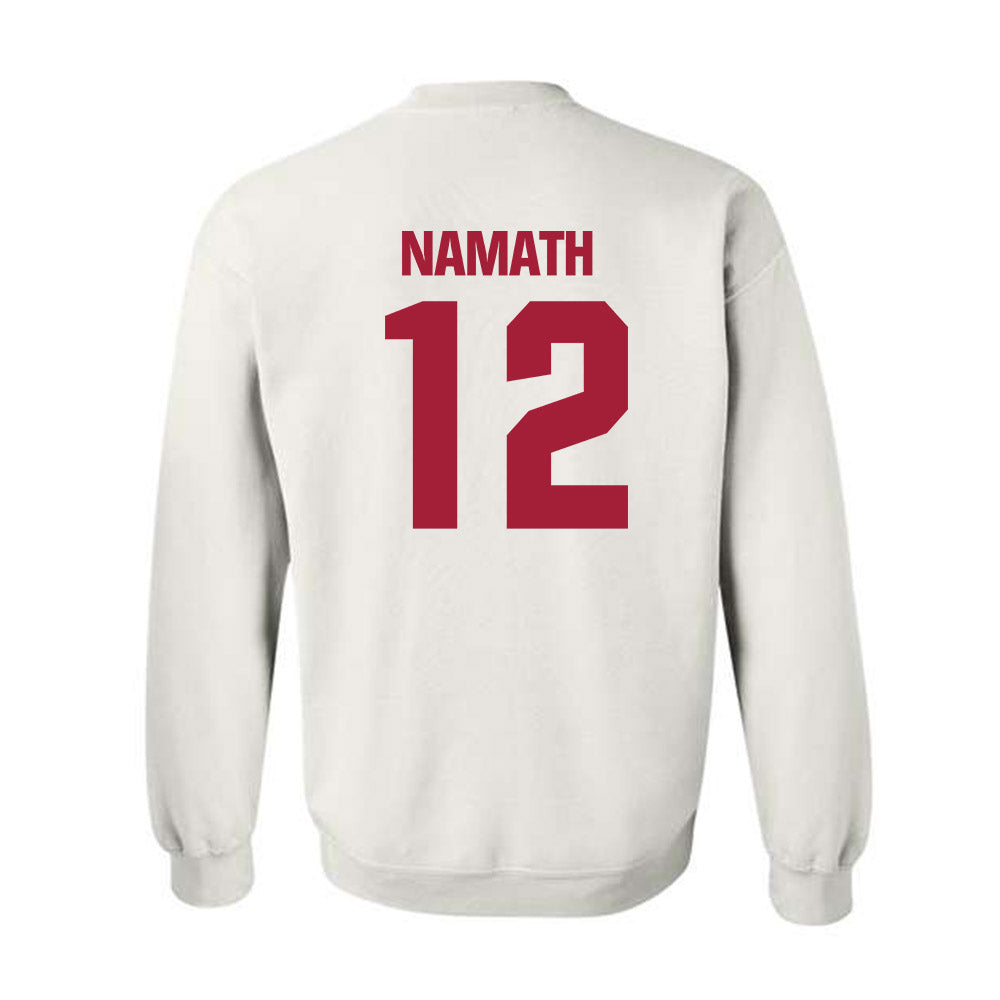 Alabama - Football Alumni : Joe Namath - Classic Shersey Crewneck Sweatshirt